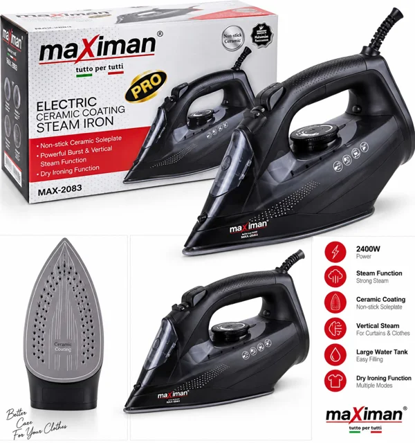 اتو بخار ماکسیمان مدل  max-2083