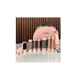 ست سشوار برس‌دار حالت‌دهنده حرفه‌ای انزو پروفیشینال مدل EN-509 با توان 1200 وات، موتور برا 102852150