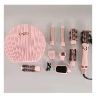 ست سشوار برس‌دار حالت‌دهنده حرفه‌ای انزو پروفیشینال مدل EN-509 با توان 1200 وات، موتور برا 102852143